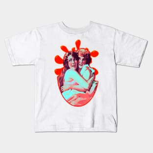 Two terrified women Kids T-Shirt